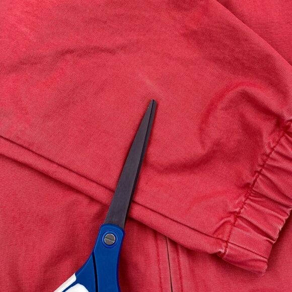 VINTAGE Polo Ralph Lauren Jacket Mens Extra Large Red Bomber Full Zip Canvas - Picture 16 of 16